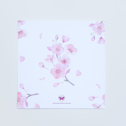 Blush Cherry Blossom - Square Notecard & Envelope