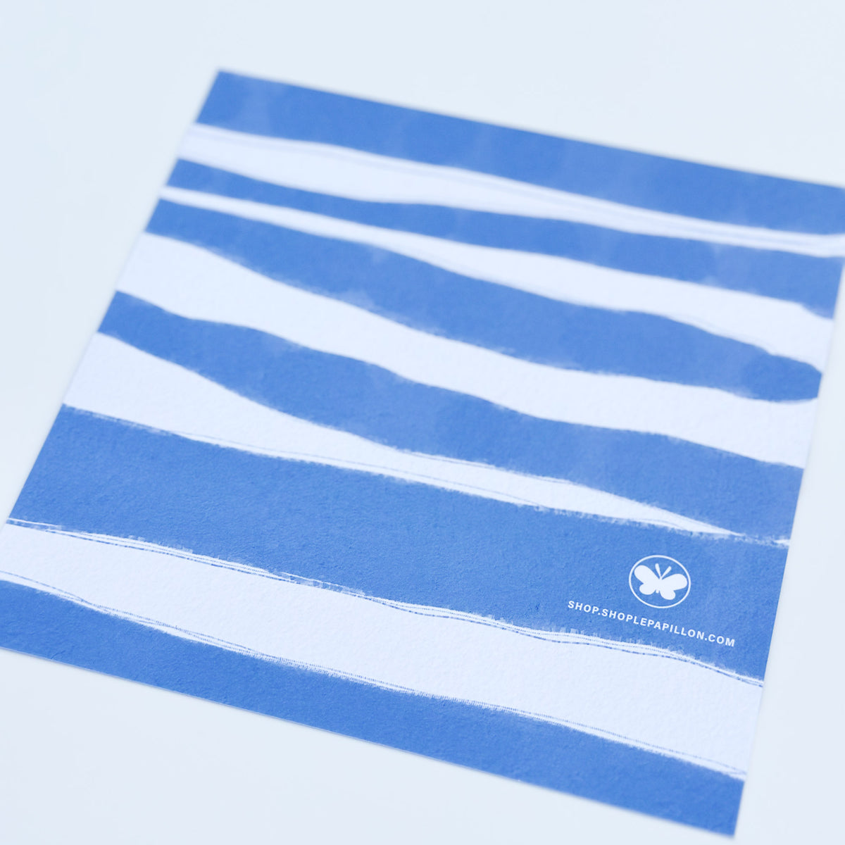 Coastal Brushstroke - Square Notecard & Envelope