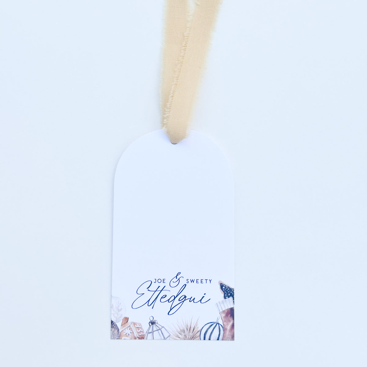 Cozy Boho Holiday - Arch Gift Tag