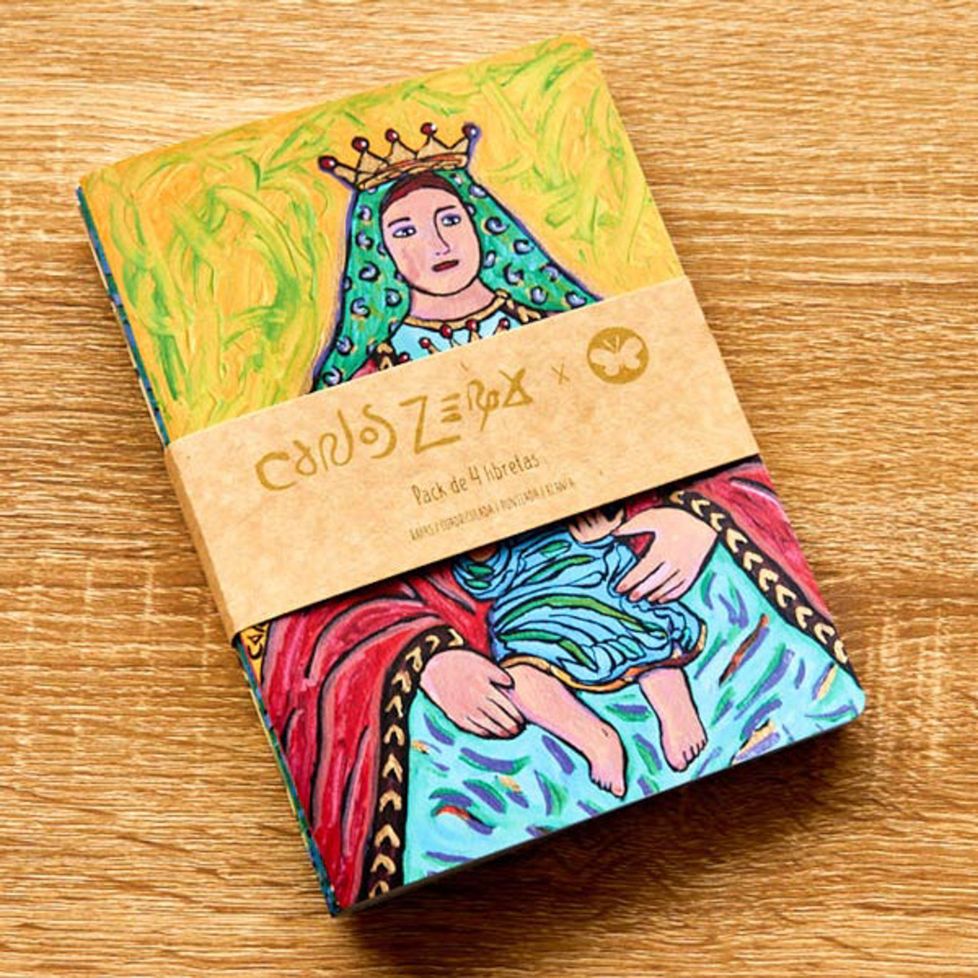 Our Lady Notebook Set – Art Series by Carlos Zerpa