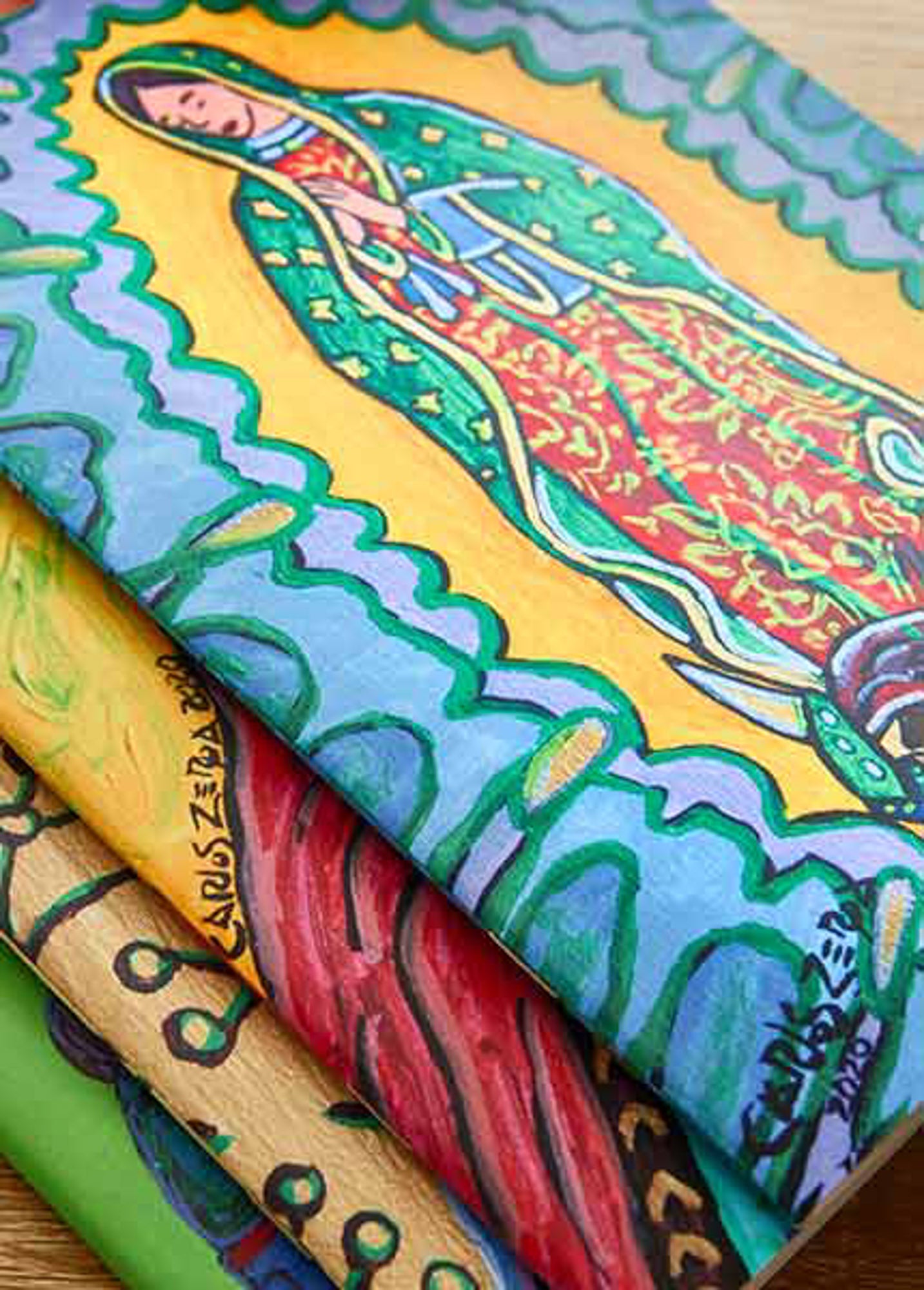 Our Lady Notebook Set – Art Series by Carlos Zerpa