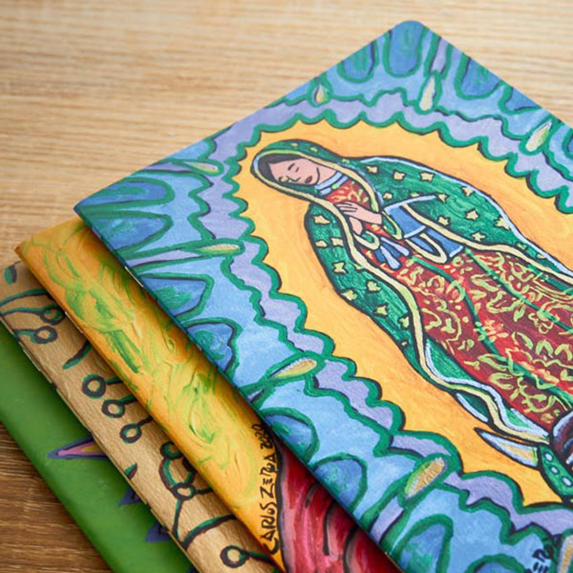 Our Lady Notebook Set – Art Series by Carlos Zerpa