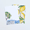 Mediterranean Lemon Grove - Flat Notecard & Envelope