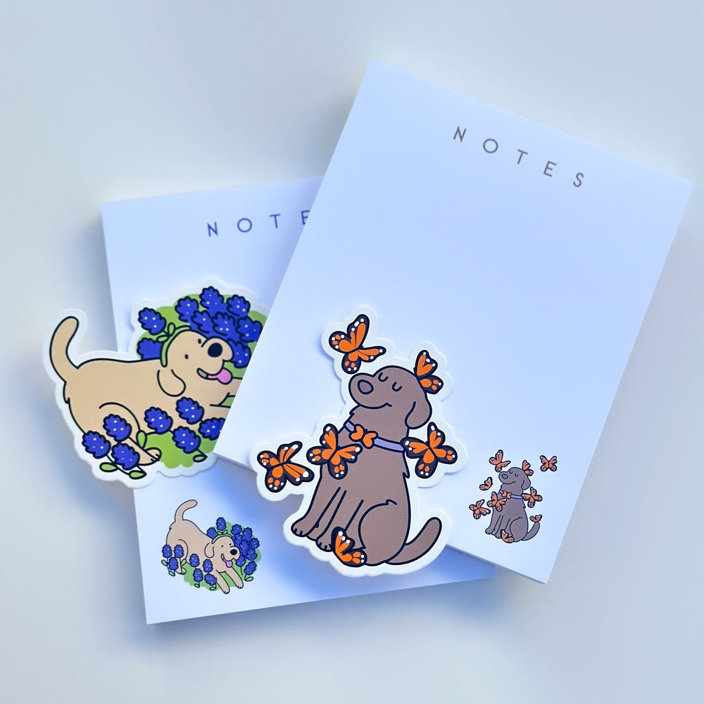 Marilu Bluebonnets - Desk Notepad