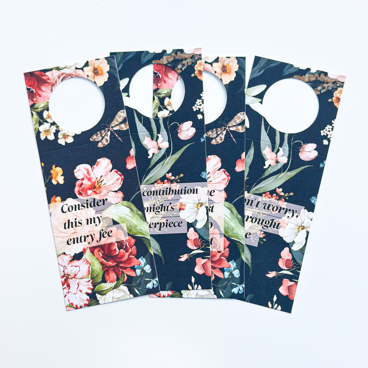 Botanical Garden - Wine Bottle Tag Set