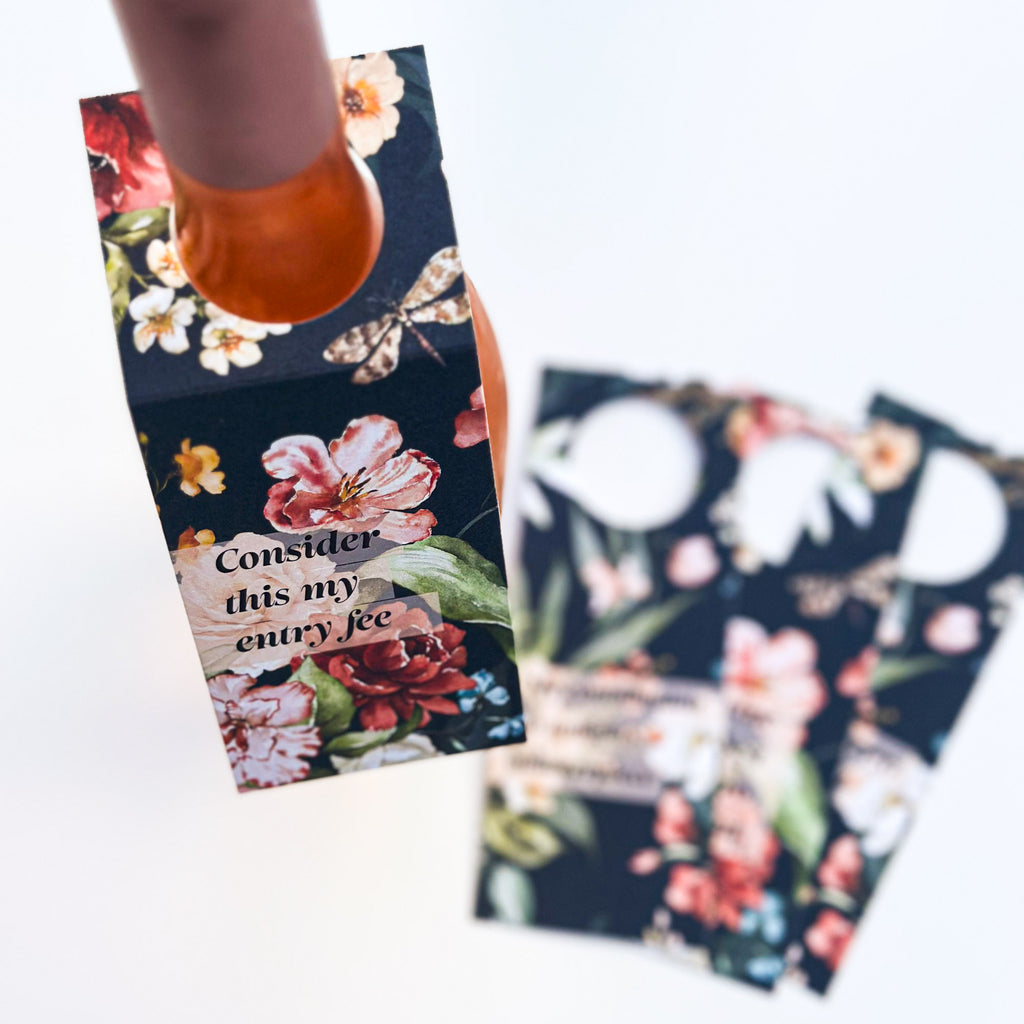 Botanical Garden - Wine Bottle Tag Set