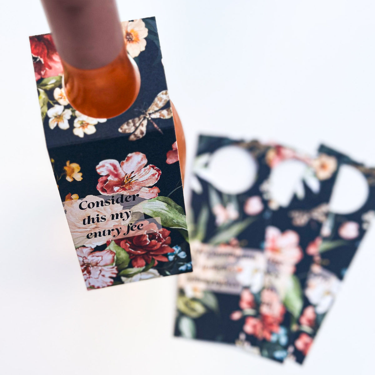 Botanical Garden - Wine Bottle Tag Set
