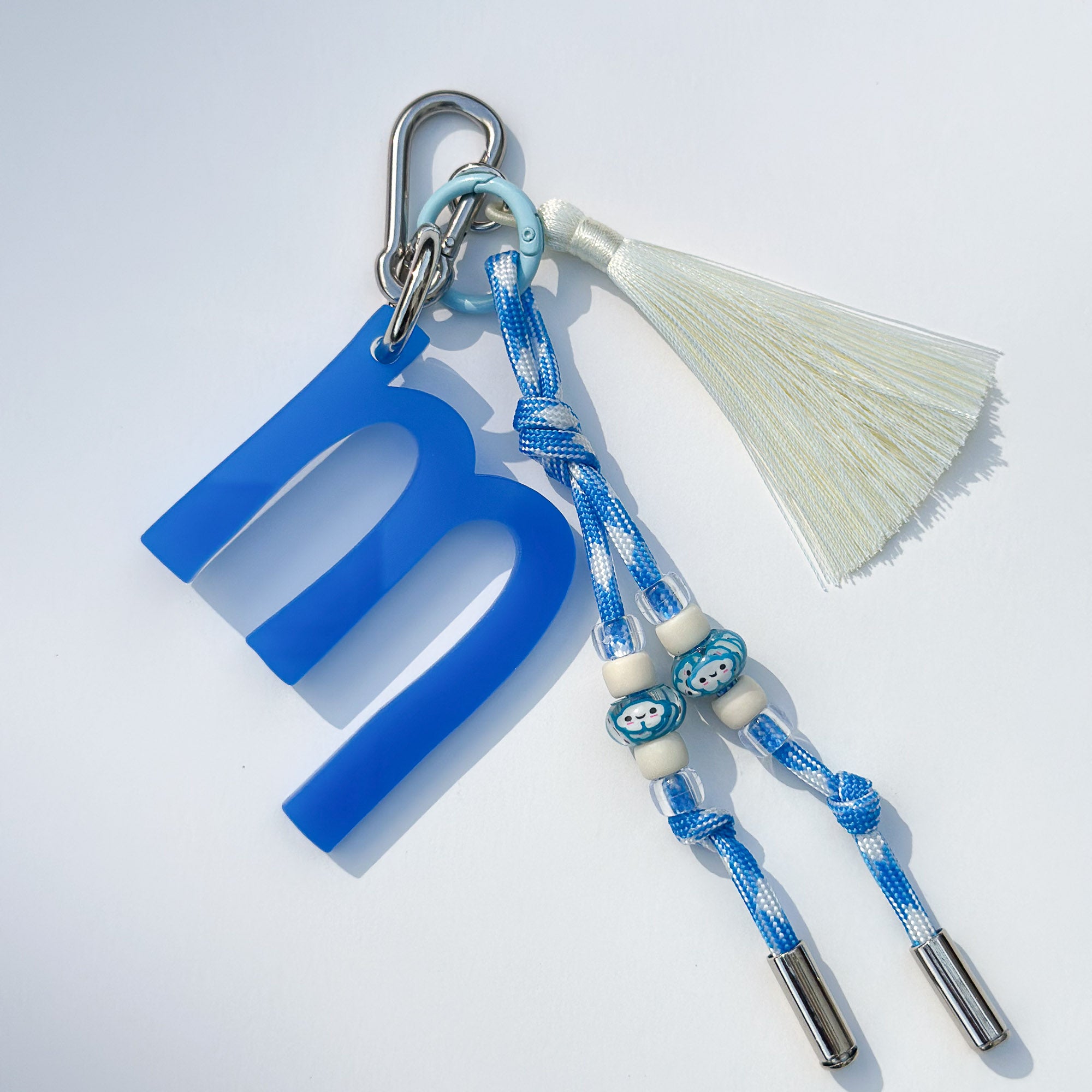 Letter Charm Blue
