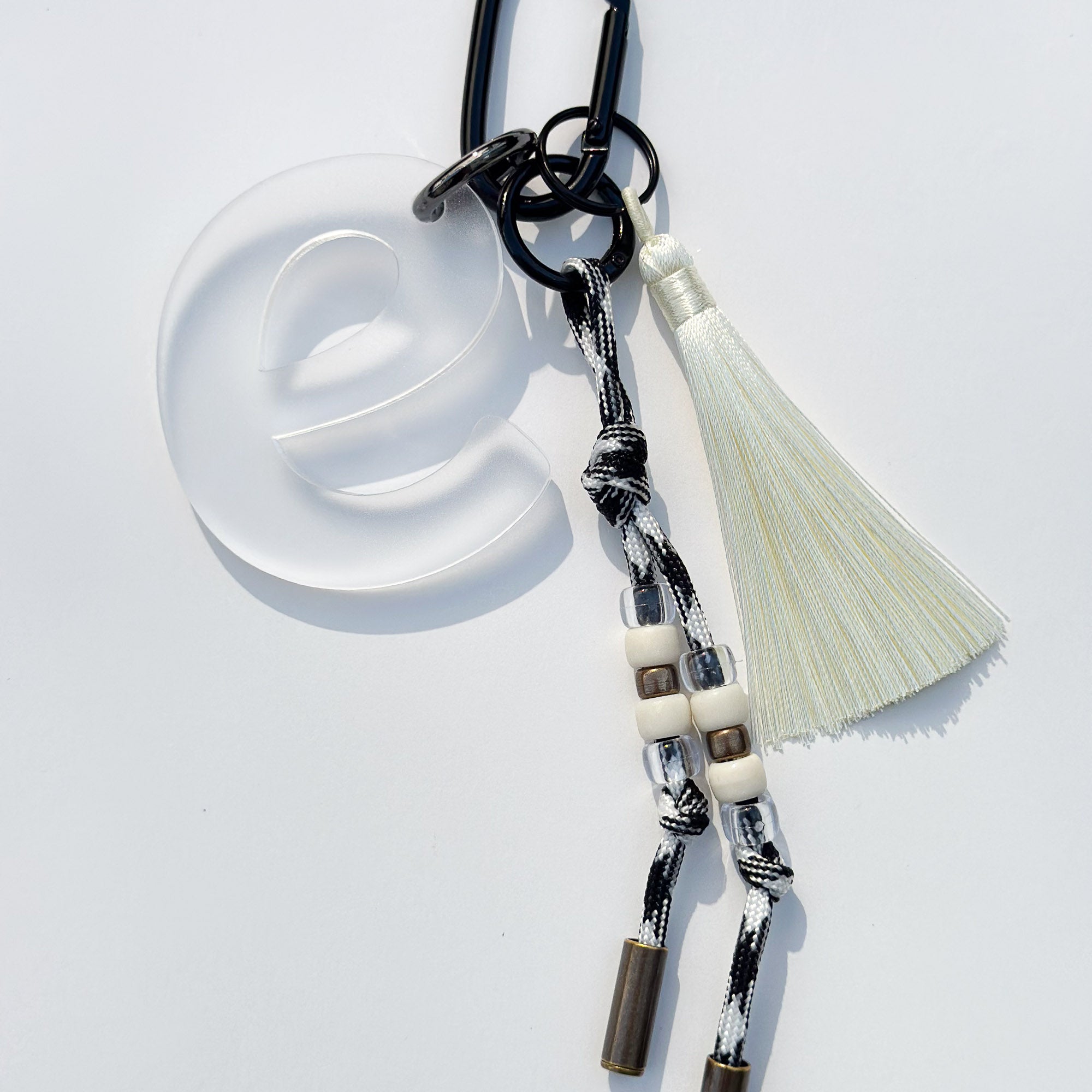 Letter Charm Clear