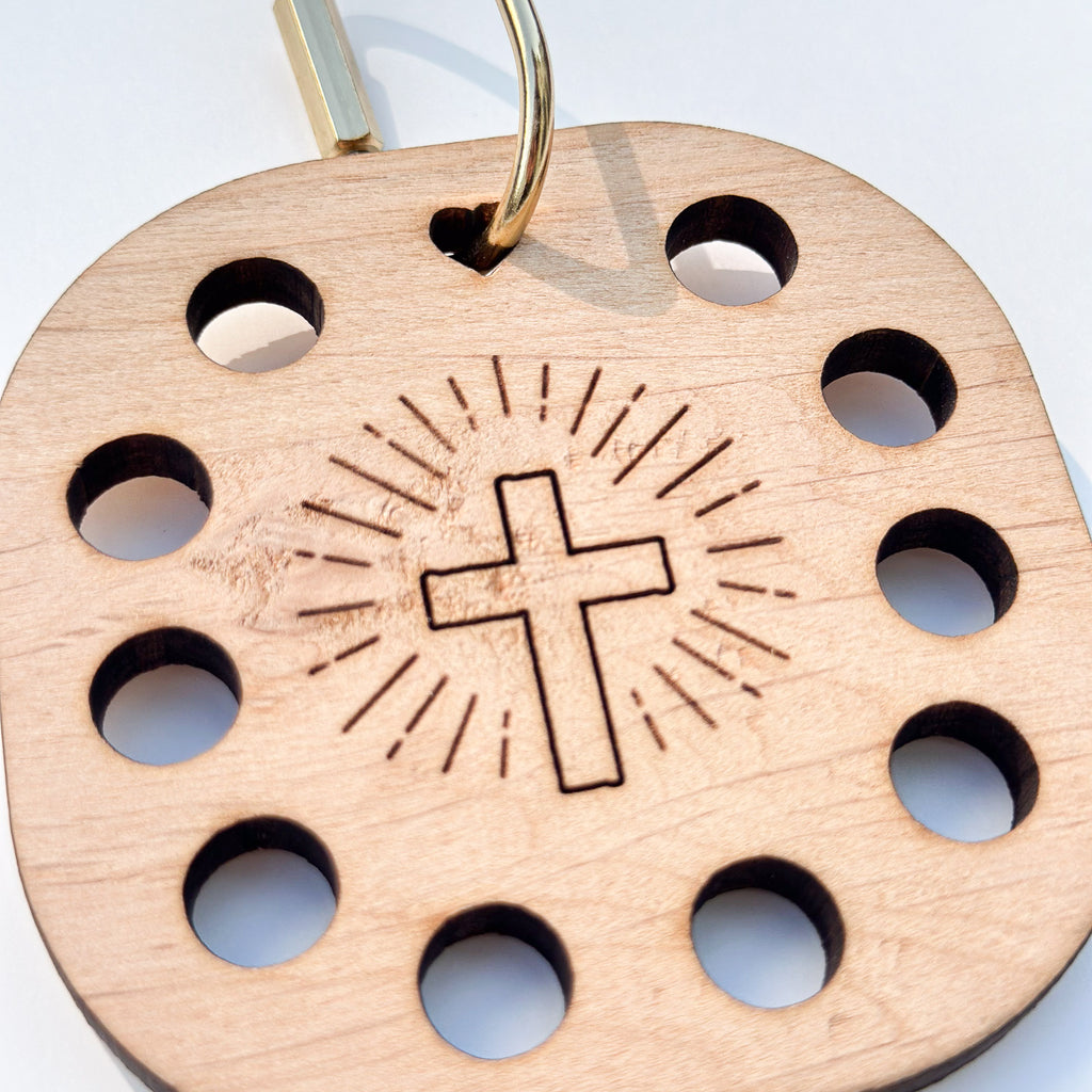 Holy Charm XL Wood (Rosary Decade)