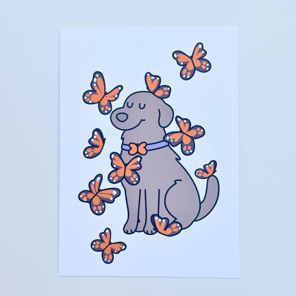 Nucita Monarch Dreams - Art Postcard