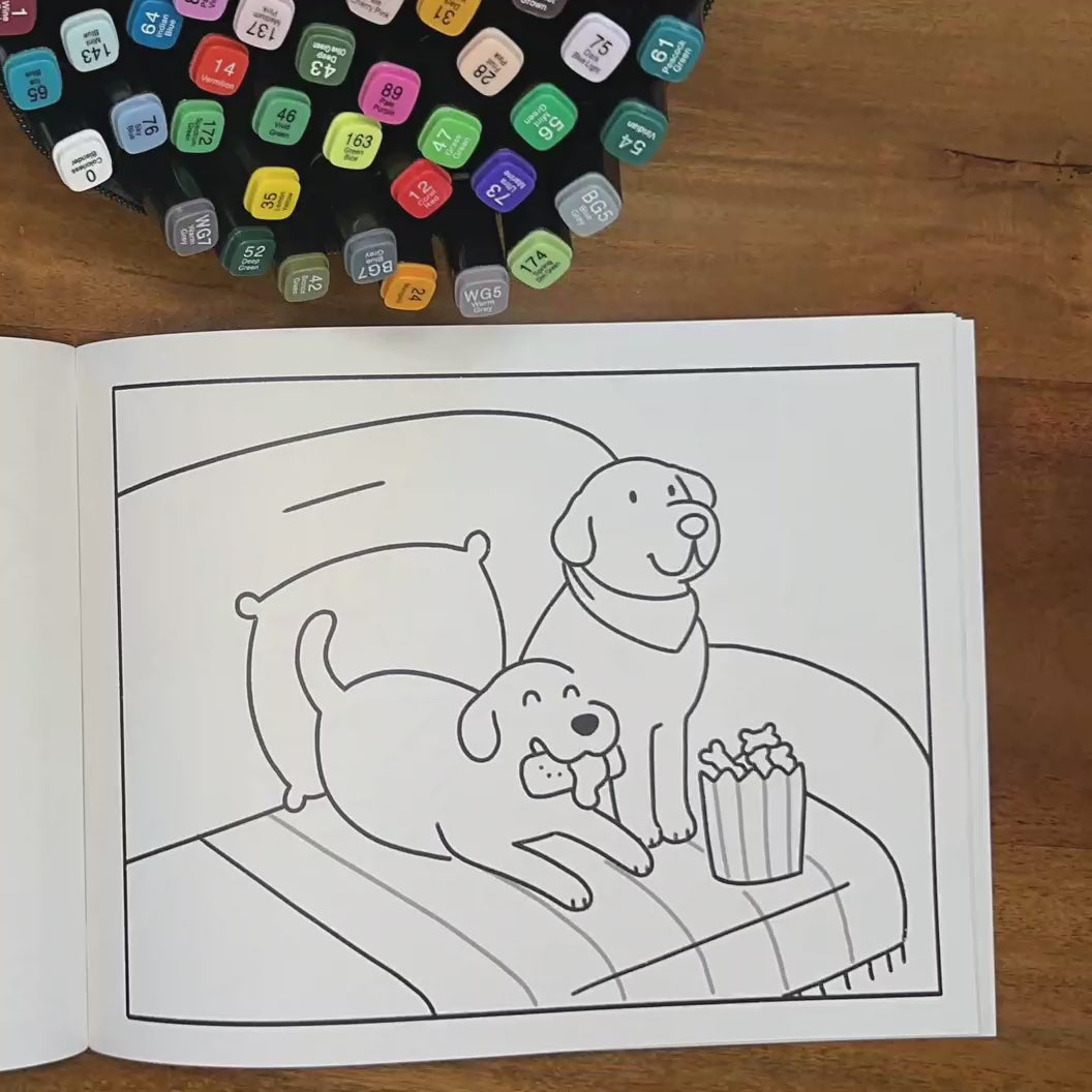 The Adventures of Nucita & Marilu Vol.1  - Coloring book