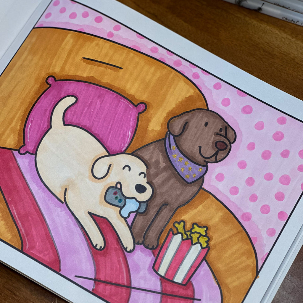 The Adventures of Nucita & Marilu Vol.1  - Coloring book
