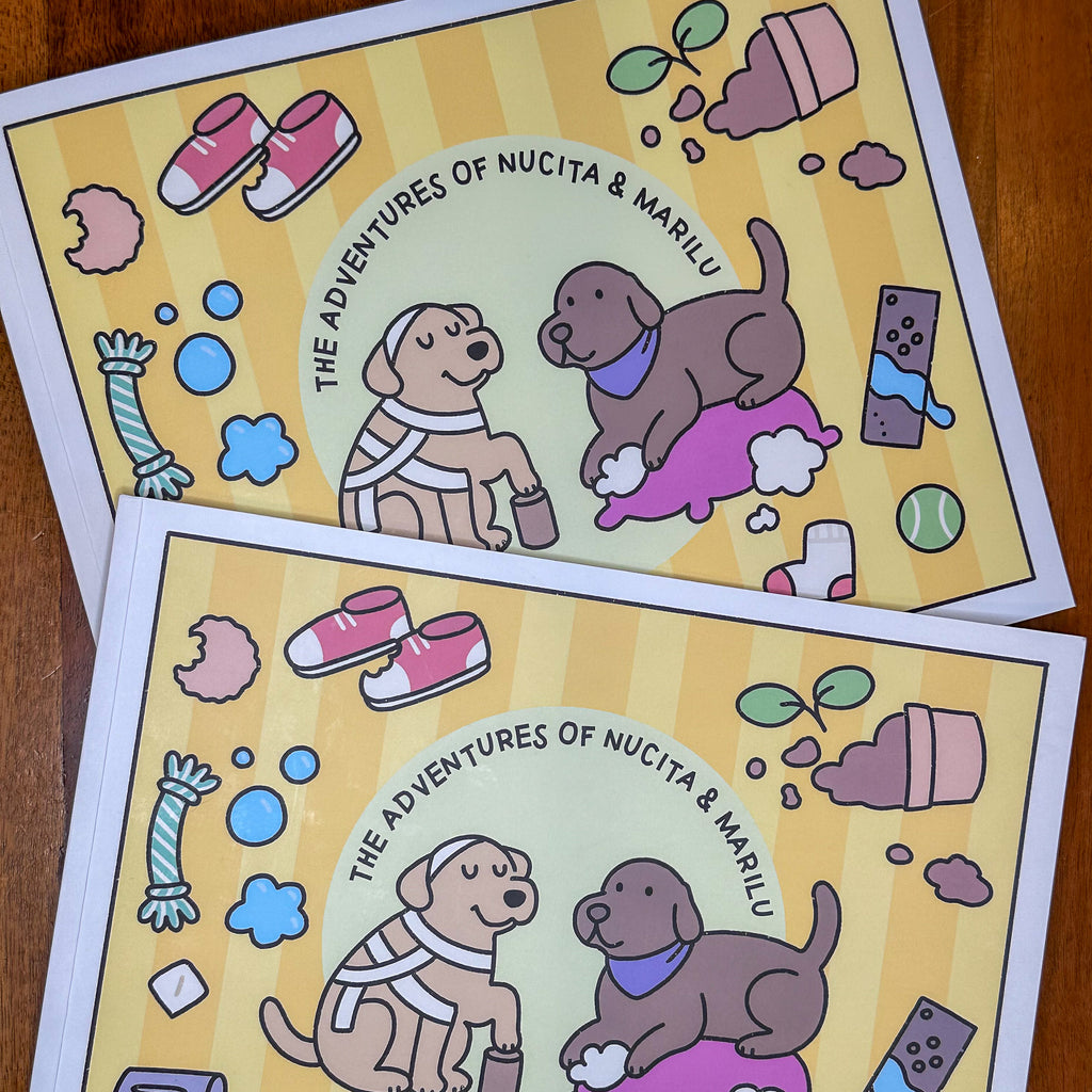 The Adventures of Nucita & Marilu Vol.1  - Coloring book