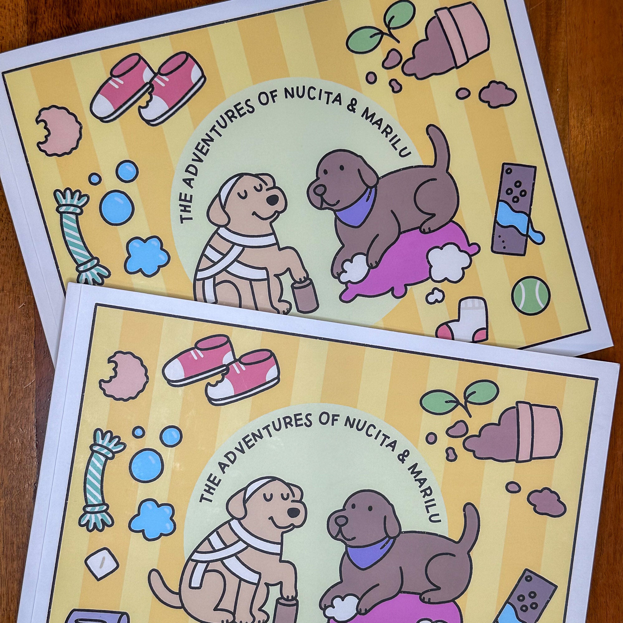 The Adventures of Nucita & Marilu Vol.1  - Coloring book